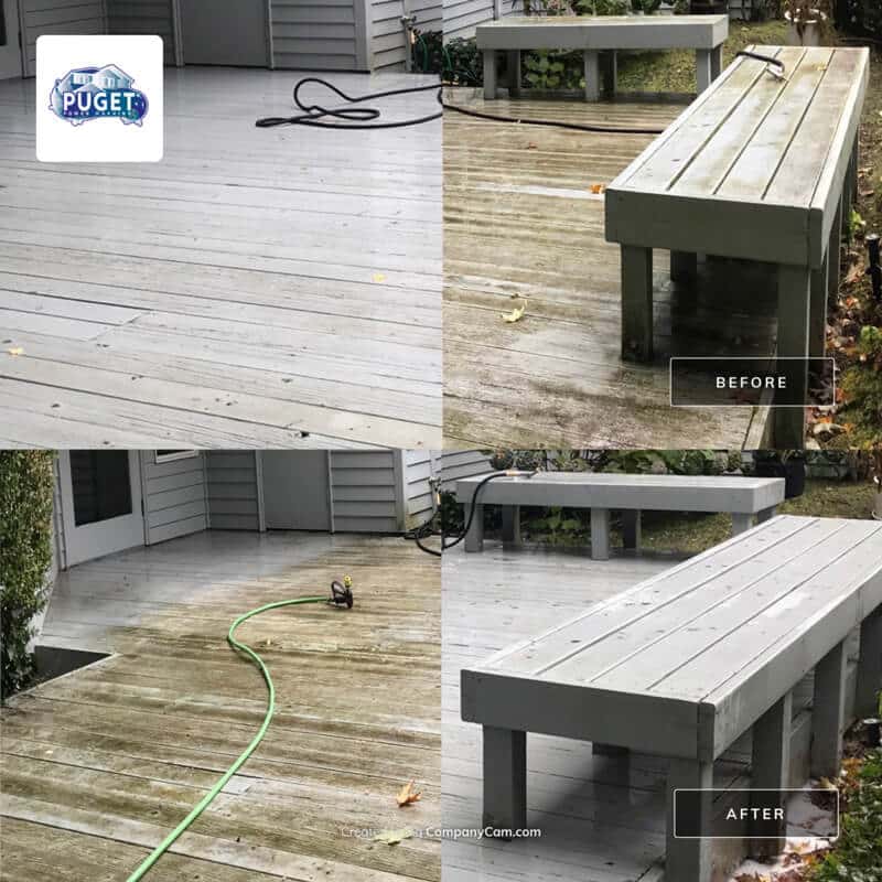 deck and patio cleaning Seattle
